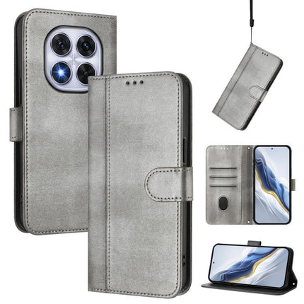 Line Splicing Buckle Retro Leather Phone Case, For Xiaomi Poco F7 Pro 5G / Redmi K80, For Xiaomi Poco X7 5G / Redmi Note 14 Pro 5G, For Xiaomi 15 Ultra