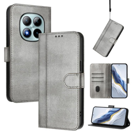 Line Splicing Buckle Retro Leather Phone Case, For Redmi Turbo 5 Max 5G / Poco X8 Pro Max 5G, For Redmi Turbo 5 5G Global / Poco X8 Pro 5G, For Redmi Note 15 Pro+ 5G 163.3mm/Poco M8 Pro 5G