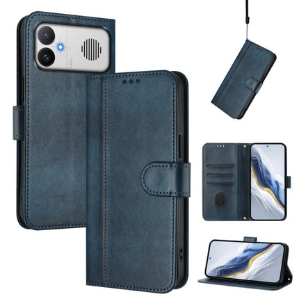 Line Splicing Buckle Retro Leather Phone Case, For Redmi A7 / A5 4G 171mm / Poco C71, For Xiaomi 17 Max 5G, For Redmi K90 Max 5G
