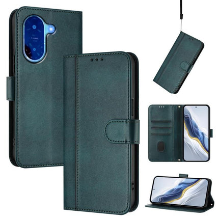 Line Splicing Buckle Retro Leather Phone Case, For Redmi 13x 4G / Xiaomi Poco M6 Plus, For Redmi A5 4G 171.7mm / Xiaomi Poco C71, For Redmi Note 14 4G 164.84mm