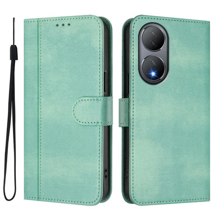 Line Splicing Buckle Retro Leather Phone Case, For vivo Y100 5G / Y100A 5G India, For vivo Y02A 4G / Y02 4G / Y11 2023, For vivo Y56 5G / Y16 4G / Y02s 4G Global