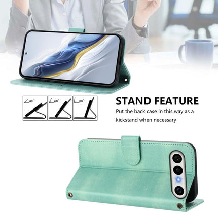 Line Splicing Buckle Retro Leather Phone Case, For vivo X300 FE / S50 Pro mini 5G, For vivo X300s, For vivo Y21 5G 2026 / Y05 4G