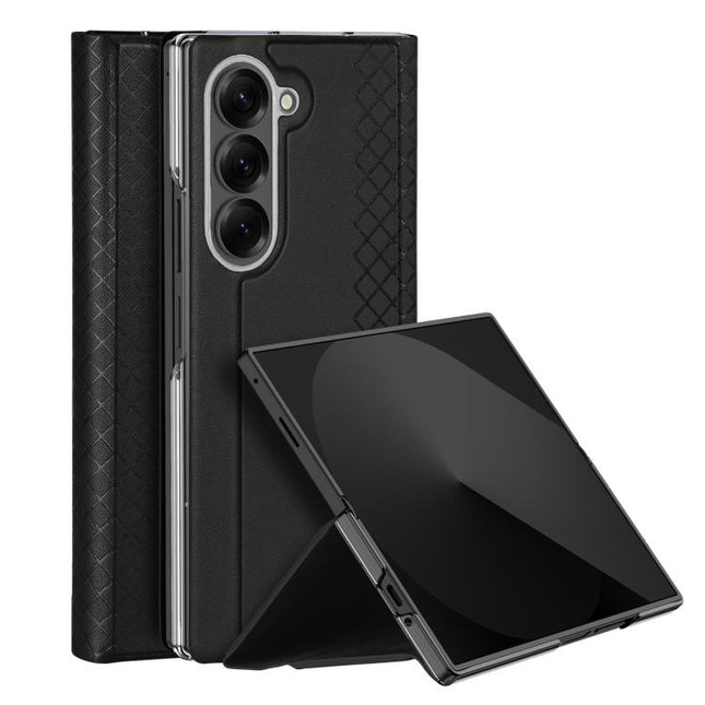 DUX DUCIS Bril Series PU + TPU Phone Case, For Samsung Galaxy Z Fold7 5G, For Samsung Galaxy Z Flip7 5G