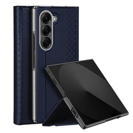 DUX DUCIS Bril Series PU + TPU Phone Case, For Samsung Galaxy Z Fold7 5G, For Samsung Galaxy Z Flip7 5G