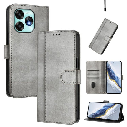 Line Splicing Buckle Retro Leather Phone Case, For UMIDIGI A15 / A15C / A15T, For UMIDIGI Bison X20, For UMIDIGI Power 7 / 7S