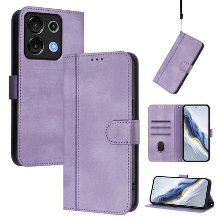Line Splicing Buckle Retro Leather Phone Case, For UMIDIGI Note 100, For UMIDIGI G9 5G / Note 9 5G, For UMIDIGI Note 90