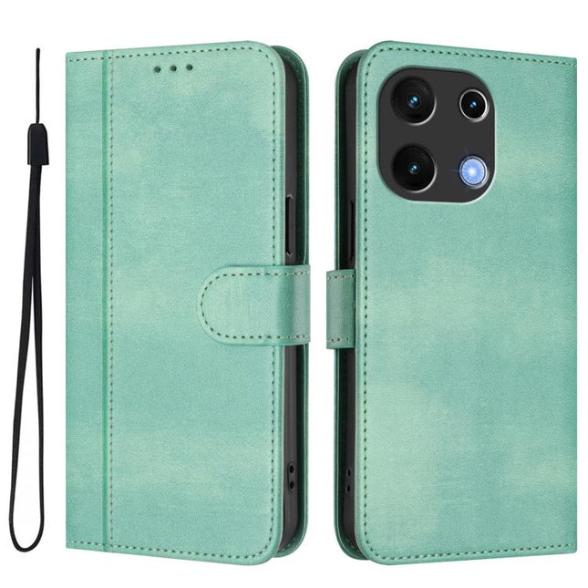 Line Splicing Buckle Retro Leather Phone Case, For UMIDIGI Note 100, For UMIDIGI G9 5G / Note 9 5G, For UMIDIGI Note 90