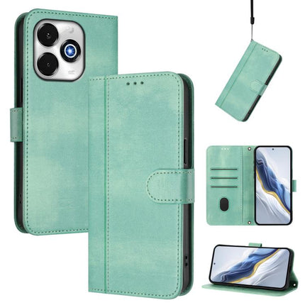 Line Splicing Buckle Retro Leather Phone Case, For UMIDIGI G100X, For UMIDIGI G100 Pro, For UMIDIGI G100