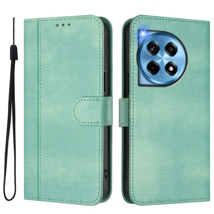 Line Splicing Buckle Retro Leather Phone Case, For OnePlus 12, For OnePlus Nord CE 3 Lite / Nord N30, For Oneplus Nord 3 / OnePlus Ace 2V