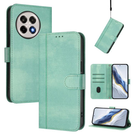 Line Splicing Buckle Retro Leather Phone Case, For OnePlus Ace 5 Racing, For OnePlus 13R / OnePlus Ace 5 Pro, For OnePlus 13