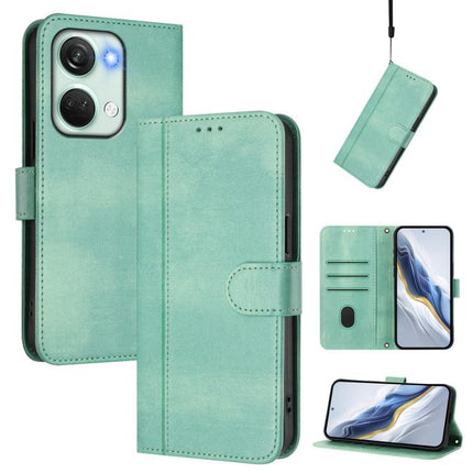 Line Splicing Buckle Retro Leather Phone Case, For OnePlus 12, For OnePlus Nord CE 3 Lite / Nord N30, For Oneplus Nord 3 / OnePlus Ace 2V