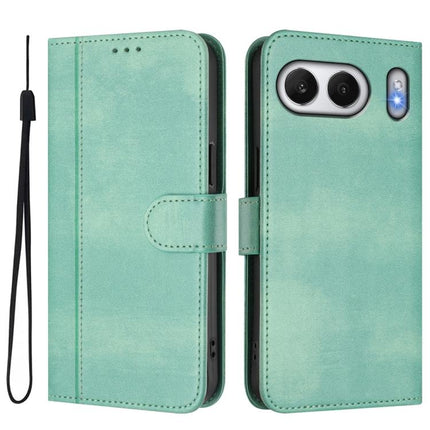 Line Splicing Buckle Retro Leather Phone Case, For OnePlus Nord 4, For OnePlus Nord CE4 Lite India, For OnePlus Nord CE 2 Lite 5G / Nord 2 Lite