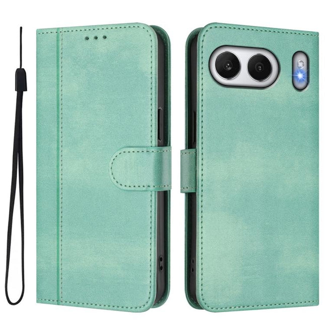 Line Splicing Buckle Retro Leather Phone Case, For OnePlus Nord 4, For OnePlus Nord CE4 Lite India, For OnePlus Nord CE 2 Lite 5G / Nord 2 Lite
