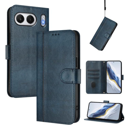 Line Splicing Buckle Retro Leather Phone Case, For OnePlus Nord 4, For OnePlus Nord CE4 Lite India, For OnePlus Nord CE 2 Lite 5G / Nord 2 Lite