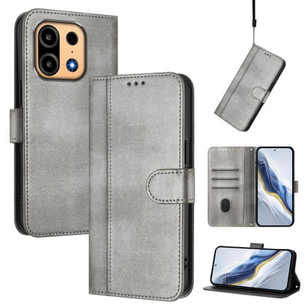 Line Splicing Buckle Retro Leather Phone Case, For OnePlus Turbo 6X Pro 5G, For OnePlus Turbo 6 / Turbo 6V, For OnePlus Ace 5 Ultra
