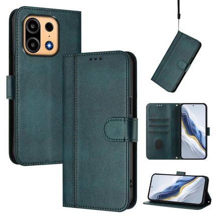 Line Splicing Buckle Retro Leather Phone Case, For OnePlus Turbo 6X Pro 5G, For OnePlus Turbo 6 / Turbo 6V, For OnePlus Ace 5 Ultra