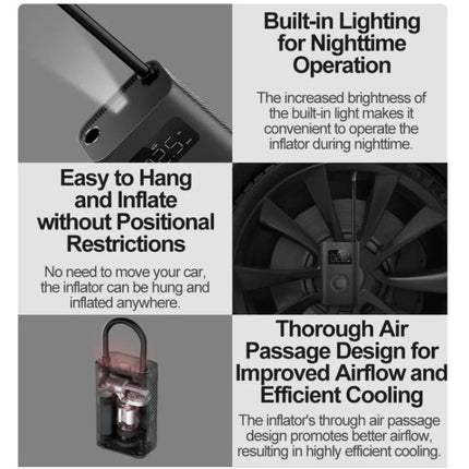 Xiaomi Mijia Air Pump 2D Portable Electric Air Compressor For Motorcycle Car Basketball