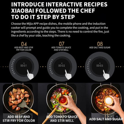 Original Xiaomi Mijia Smart Ultra-thin Induction Cooker 2100W Home Induction Cooker