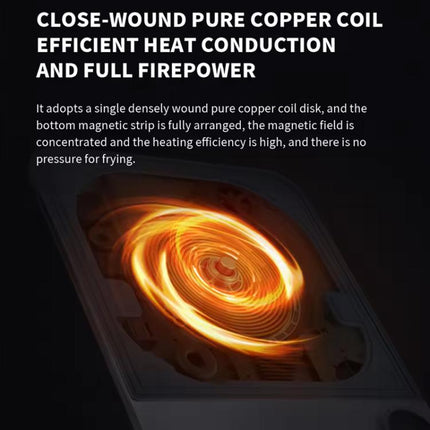 Original Xiaomi Mijia Smart Ultra-thin Induction Cooker 2100W Home Induction Cooker