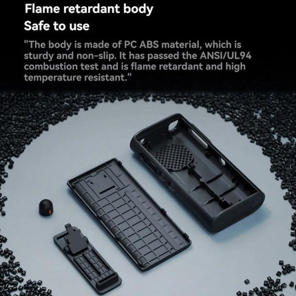 Original Xiaomi Walkie Talkie 3 Chat Version Support 1-5km Intercom Distance, APP Writing Frequency, Walkie Talkie 3 Chat Version