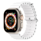 For Apple Watch 46mm / 49mm / 45mm / 44mm / White