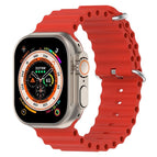 For Apple Watch 46mm / 49mm / 45mm / 44mm / Red