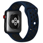 For Apple Watch 46mm / 49mm / 45mm / 44mm / Blue Black