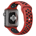 For Apple Watch 46mm / 49mm / 45mm / 44mm / Red Black
