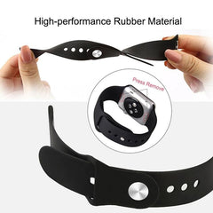 xDfind Solid Color Silicone Sports Watch Band