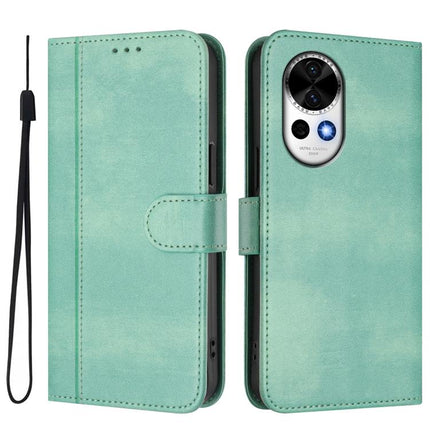 Line Splicing Buckle Retro Leather Phone Case, For Huawei Nova 13 / Nova 12, For Huawei Pura 70 Pro / Pura 70 Pro+, For Huawei nova 12i Global
