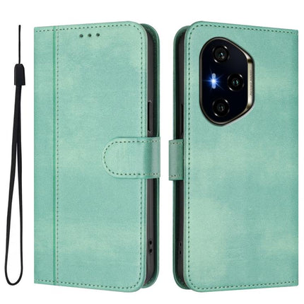 Line Splicing Buckle Retro Leather Phone Case, For Honor 400 Global 156.5mm, For Honor X8c 4G Global, For Honor X9c / Magic7 Lite