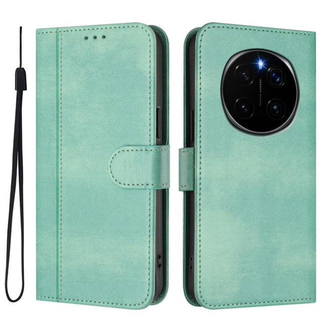 Line Splicing Buckle Retro Leather Phone Case, For Honor Magic7 Pro, For Honor Magic7, For Honor X5b / X5b Plus