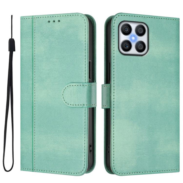 Line Splicing Buckle Retro Leather Phone Case, For Honor X8 5G / X6 4G / X6s / 70 Lite Global, For Honor 90 Lite / Honor X50i, For Honor 90 Pro