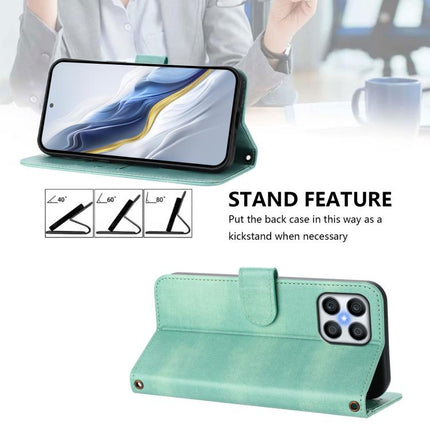 Line Splicing Buckle Retro Leather Phone Case, For Honor X8 5G / X6 4G / X6s / 70 Lite Global, For Honor 90 Lite / Honor X50i, For Honor 90 Pro