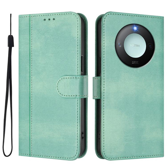 Line Splicing Buckle Retro Leather Phone Case, For Honor X9c Smart Global, For Honor 300 Pro / Honor 300 Ultra, For Honor 300