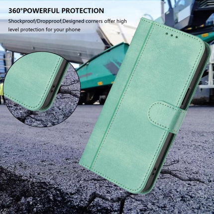 Line Splicing Buckle Retro Leather Phone Case, For Honor 600 Lite Global, For Honor Magic8 Pro Air 5G, For Honor X8d 4G