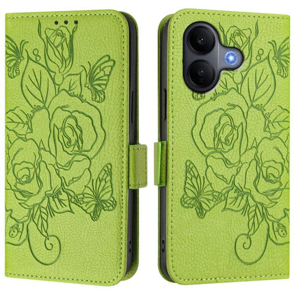 Embossed Rose RFID Anti-theft Leather Phone Case, For vivo V60 Lite 5G Global, For vivo Y400 5G Global, For vivo Y400 4G, For vivo V60 5G Global