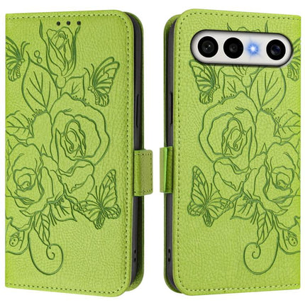 Embossed Rose RFID Anti-theft Leather Phone Case, For vivo X300 FE / S50 Pro mini 5G, For vivo X300s, For vivo Y21 5G 2026 / vivo Y05 4G / Y11d, For vivo V70 FE 5G