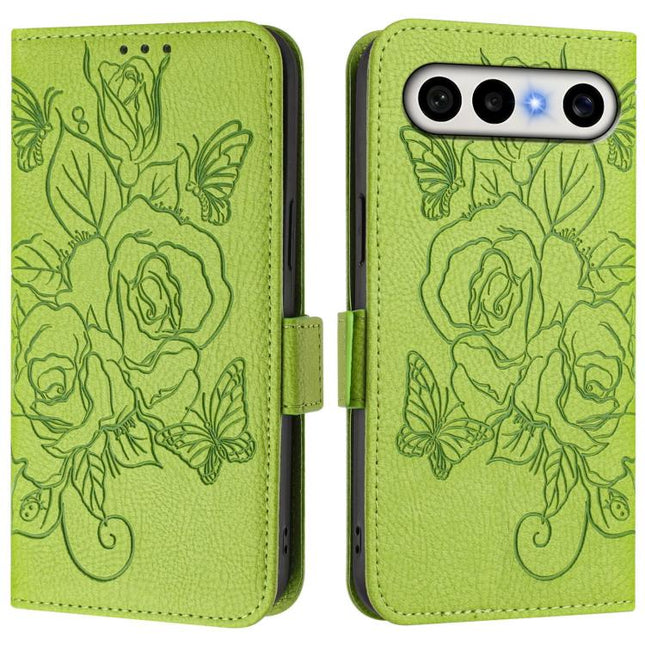 Embossed Rose RFID Anti-theft Leather Phone Case, For vivo X300 FE / S50 Pro mini 5G, For vivo X300s, For vivo Y21 5G 2026 / vivo Y05 4G / Y11d, For vivo V70 FE 5G