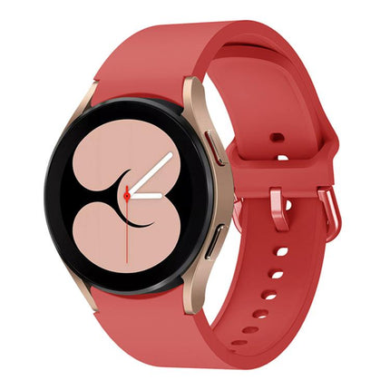 xDfind Solid Color Colorful Buckle Quick Release Silicone Watch Band, For Samsung Galaxy Watch7 / Watch FE 40mm, For Samsung Galaxy Watch6 / Watch6 Classic