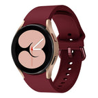 For Samsung Galaxy Watch4 / Watch4 Classic / Wine Red