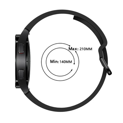 xDfind Solid Color Colorful Buckle Quick Release Silicone Watch Band, For Samsung Galaxy Watch7 / Watch FE 40mm, For Samsung Galaxy Watch6 / Watch6 Classic