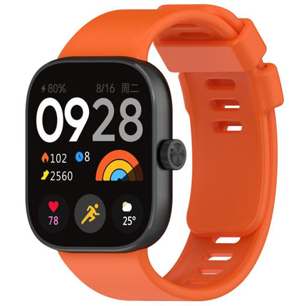 xDfind Solid Color Silicone Sports Watch Band, For Redmi Watch 6 / 5 /  4, For Xiaomi Smart Band 9 Pro / 8 Pro