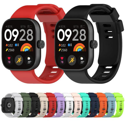 xDfind Solid Color Silicone Sports Watch Band, For Redmi Watch 6 / 5 /  4, For Xiaomi Smart Band 9 Pro / 8 Pro
