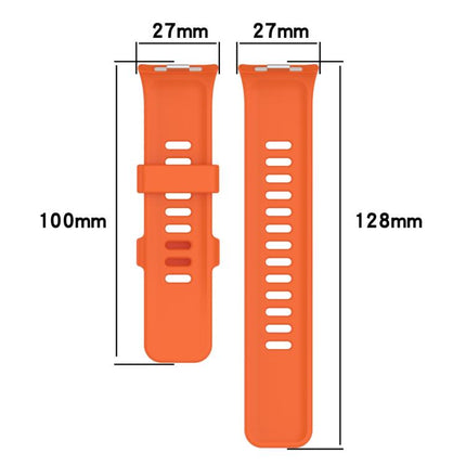 xDfind Solid Color Silicone Sports Watch Band, For Redmi Watch 6 / 5 /  4, For Xiaomi Smart Band 9 Pro / 8 Pro