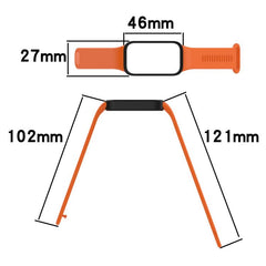 xDfind Soft Silicone Integrated Watch Band