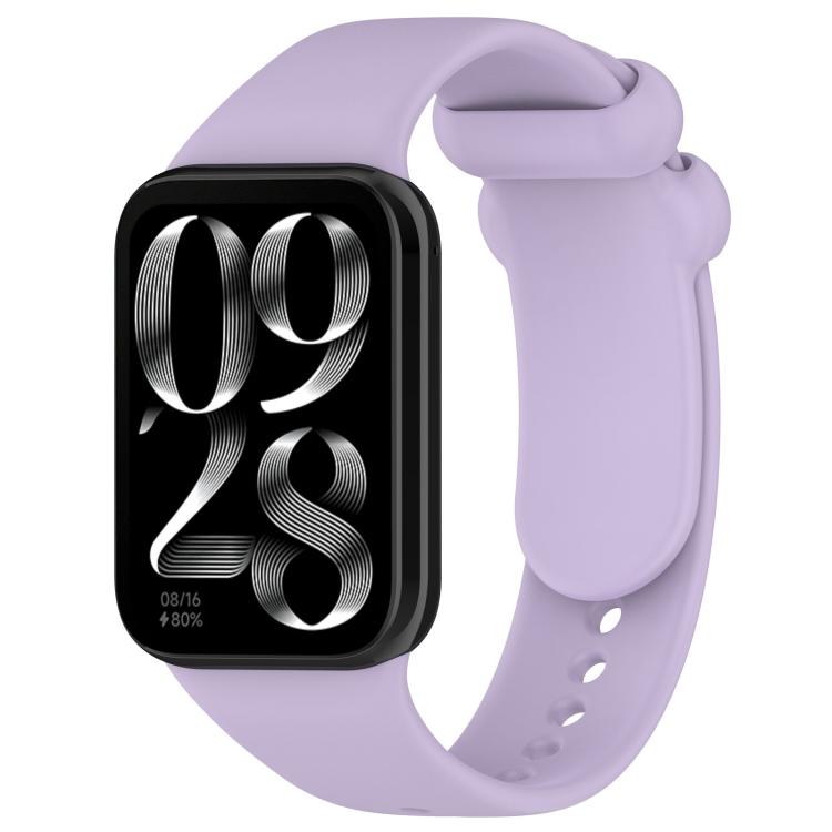 xDfind Solid Color Black Buckle Silicone Watch Band, For Xiaomi Band 9 Pro/8 Pro/Redmi Watch 5/4, For Redmi Watch 5 / Redmi Watch 4