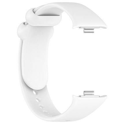 xDfind Solid Color Black Buckle Silicone Watch Band, For Xiaomi Band 9 Pro/8 Pro/Redmi Watch 5/4, For Redmi Watch 6 / Watch 5 / Watch 4