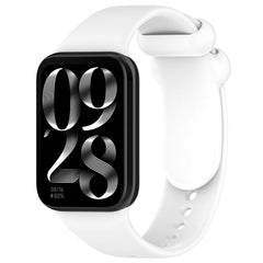 xDfind Solid Color Black Buckle Silicone Watch Band, For Xiaomi Band 9 Pro/8 Pro/Redmi Watch 5/4, For Redmi Watch 5 / Redmi Watch 4