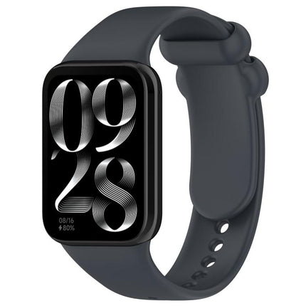 xDfind Solid Color Black Buckle Silicone Watch Band, For Xiaomi Band 10 Pro/9 Pro/Redmi Watch 6/5/4, For Redmi Watch 6 / Watch 5 / Watch 4